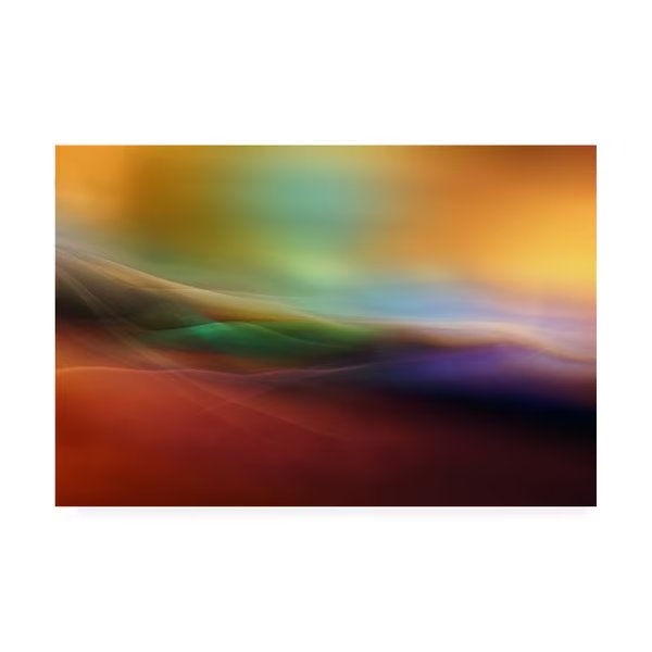 Heidi Westum 'Watercolor Lines' Canvas Art, 30x47, Trademark Fine Art, Mfr#: 1X08957-C3047GG
